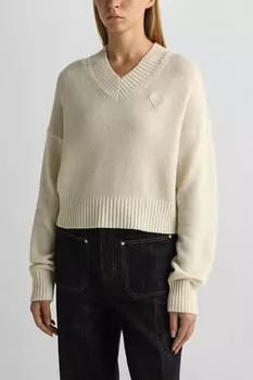 Пуловер с v-вырезом HUGO