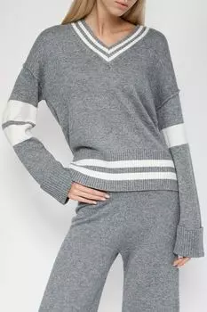 Пуловер с V-вырезом SABRINA SCALA