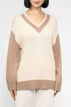 Пуловер с V-вырезом SABRINA SCALA
