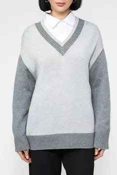 Пуловер с V-вырезом SABRINA SCALA