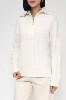 Пуловер с воротником на молнии BELUCCI