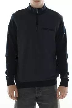 Пуловер с воротником на молнии Bugatti