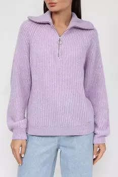 Пуловер с воротником на молнии Cinque