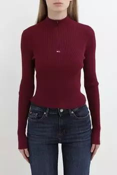 Пуловер с воротником на молнии Tommy Jeans