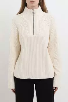 Пуловер с воротником стойкой на молнии Marc O'Polo Denim