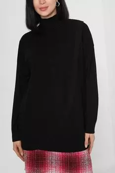 Пуловер с воротником-стойкой QUO