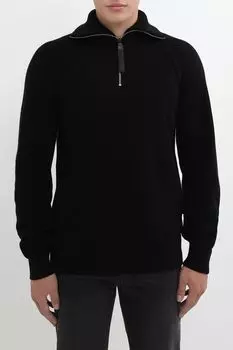 Пуловер шерстяной с воротником на молнии Replay