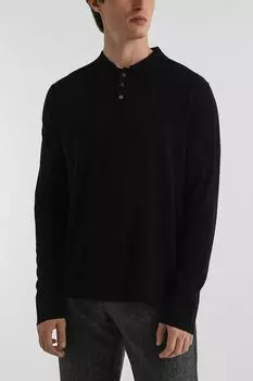 Пуловер шерстяной с воротником поло Oulyss