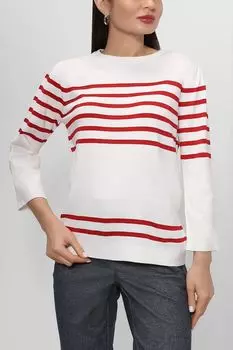 Пуловер в контрастную полоску Soglio Emme Marella