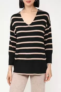 Пуловер в полоску с добавлением кашемира Auranna