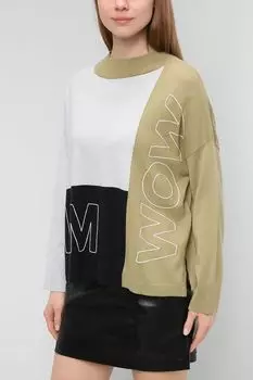 Пуловер в стиле колорблок Gerry Weber Edition