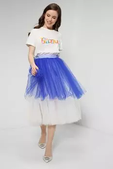 Пышная многоярусная юбка BELUCCI