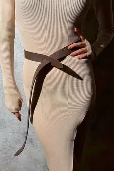 Ремень кожаный Barbet Beautiful Birds