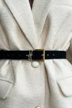 Ремень кожаный Colibri Beautiful Birds