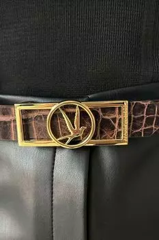 Ремень кожаный Martin Beautiful Birds