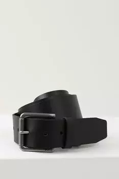 Ремень кожаный с фирменной пряжкой BOSS