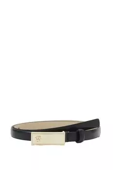 Ремень кожаный с монограммой BOSS