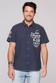 Рубашка blue navy CAMP DAVID