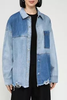 Рубашка джинсовая комбинированная Twist