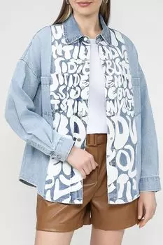 Рубашка джинсовая комбинированная Twist