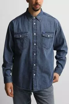 Рубашка джинсовая прямого кроя HUGO