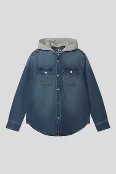 Рубашка джинсовая с капюшоном OVS