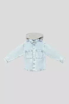 Рубашка джинсовая с капюшоном Republic of Denim