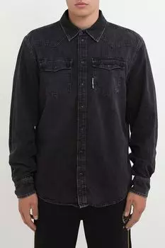 Рубашка джинсовая с карманами Karl Lagerfeld