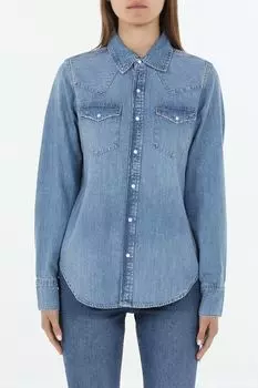 Рубашка джинсовая с карманами Piombo