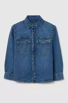 Рубашка джинсовая с карманами Republic of Denim