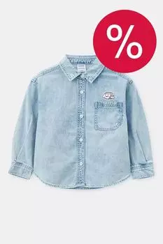Рубашка джинсовая с карманом Balabala