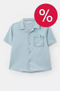 Рубашка джинсовая с коротким рукавом Balabala