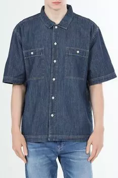 Рубашка джинсовая с коротким рукавом GRAND & HILLS