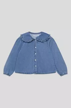 Рубашка джинсовая с круглым воротником OVS