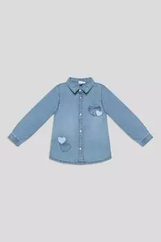 Рубашка джинсовая с принтом Fagottino