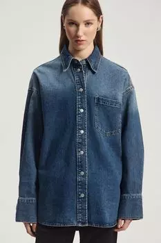 Рубашка джинсовая свободного кроя Nume