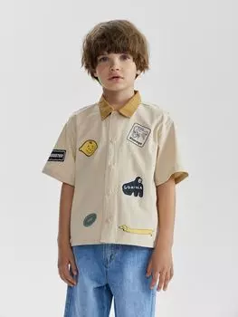 Рубашка хлопковая Happy Baby