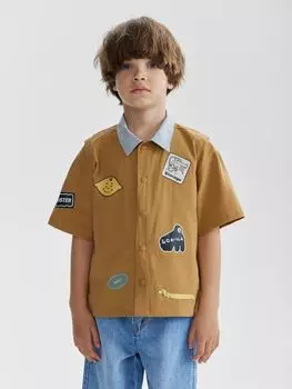 Рубашка хлопковая Happy Baby