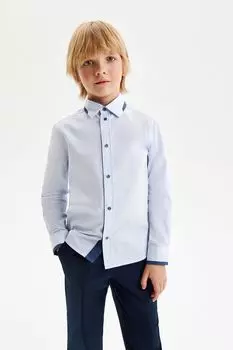 Рубашка хлопковая на кнопках Silver Spoon