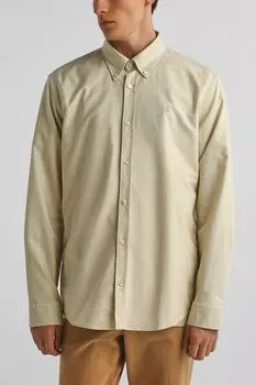 Рубашка хлопковая облегающего кроя BOSS