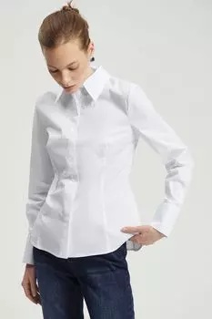 Рубашка хлопковая приталенная Nume