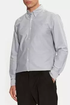 Рубашка хлопковая прямого кроя BOSS