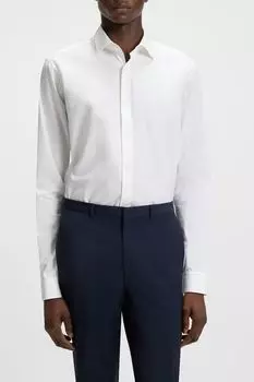 Рубашка хлопковая прямого кроя HUGO