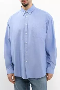 Рубашка хлопковая прямого кроя HUGO