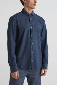 Рубашка хлопковая прямого кроя Marc O'Polo