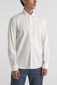 Рубашка хлопковая прямого кроя Marc O'Polo