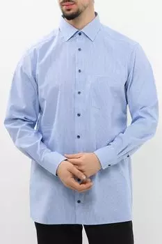 Рубашка хлопковая прямого кроя с карманом Marvelis