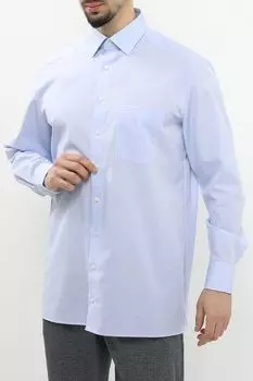 Рубашка хлопковая прямого кроя с карманом Olymp