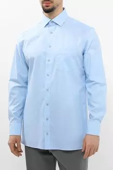 Рубашка хлопковая прямого кроя с карманом Olymp