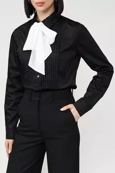 Рубашка хлопковая с бантом SABRINA SCALA